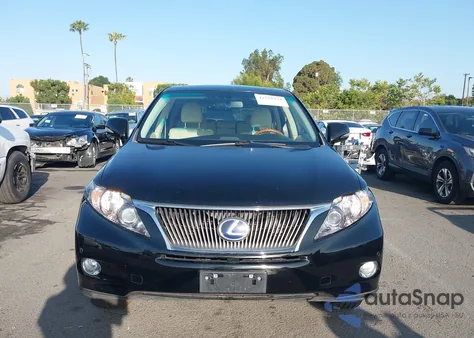 2010 Lexus Rx 450H z USA, uszkodzony, nr VIN JTJZB1BA4A2001829